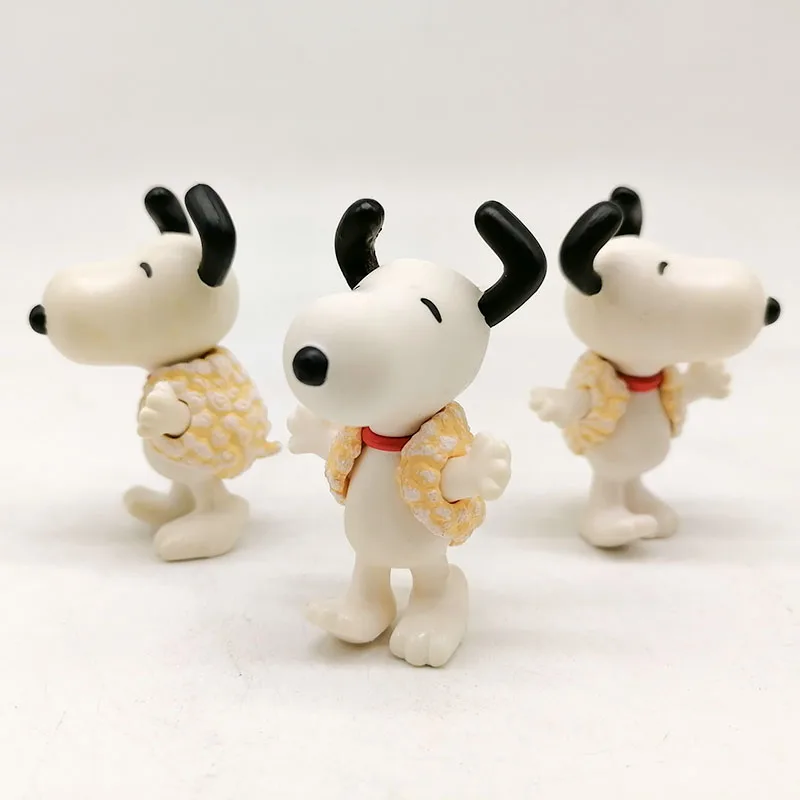 

Snoppys Coated Dogs Lovely Doll Toy Joint Movable Figure Table Ornament Cute Snoppy Children Christmas Gifts