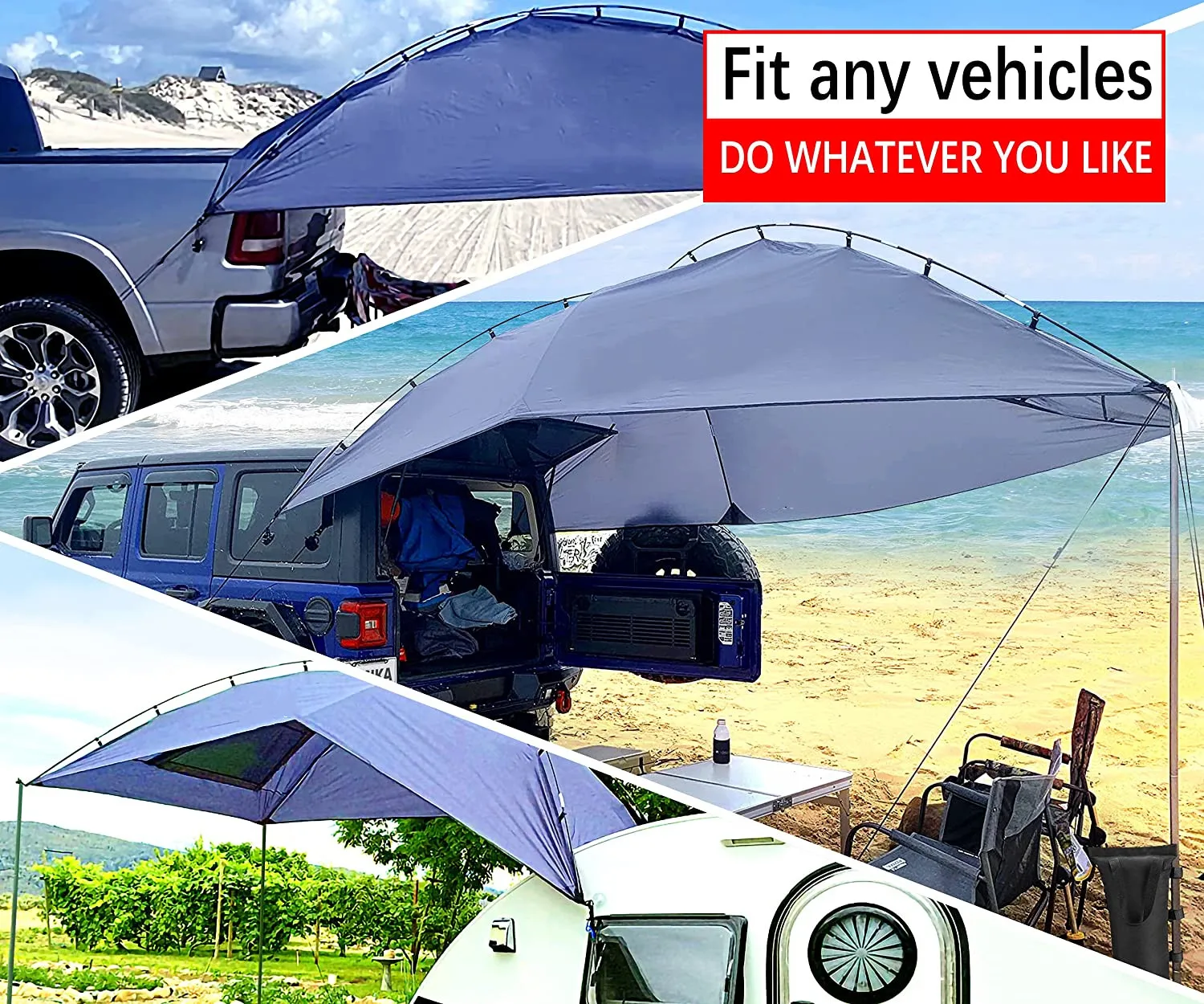 Универсальное телескопическое освещение Woqi для внедорожников