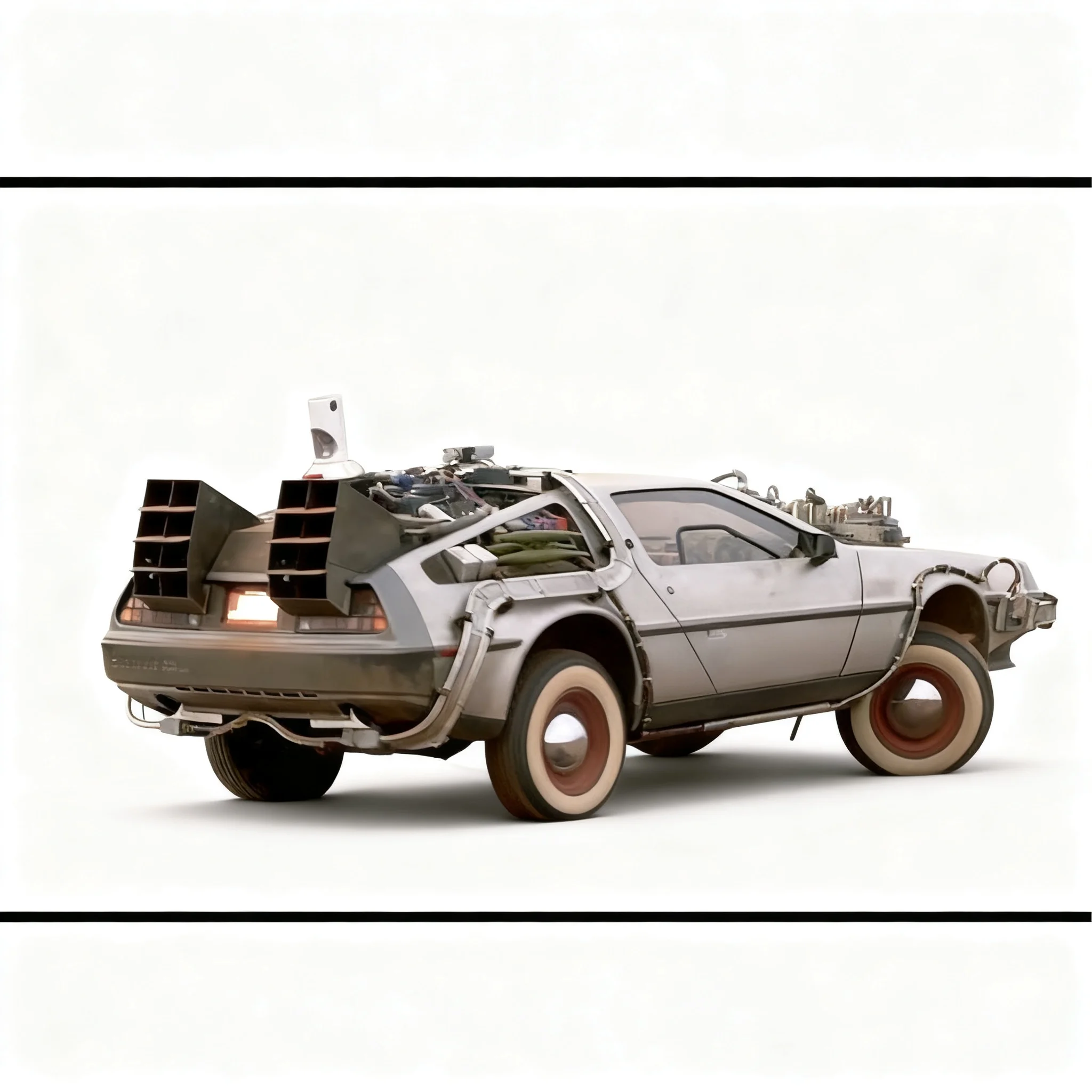 Фото 349 деталей MOC City Champions DeLorean Modification Part 3 Version, модель из строительных блоков, рождественский подарок, коллекция идей для сборки. №2