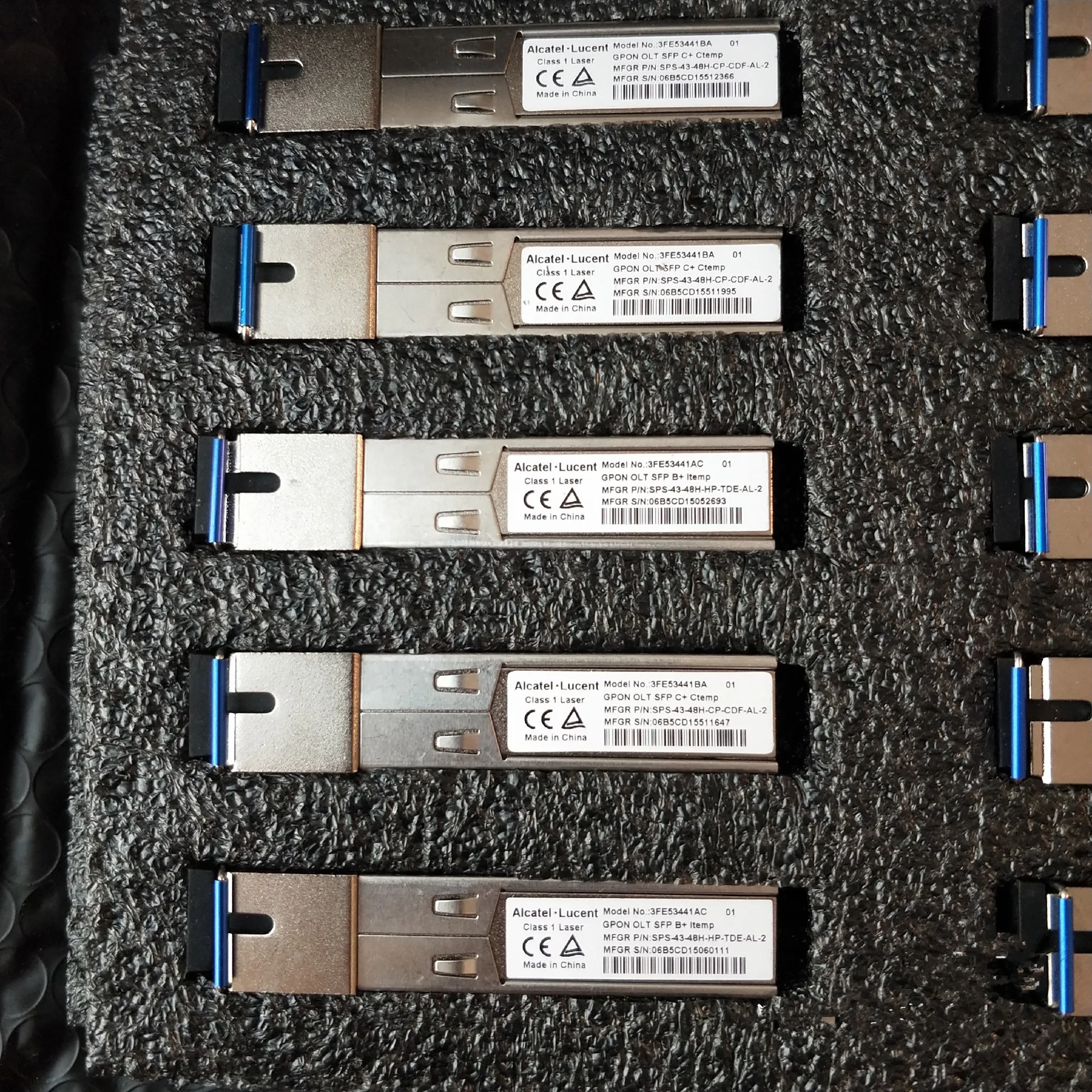 Alcatel-lucent SFP C+ Optical Module 3FE53441BA GPON OLT SFP C+ Fiber Module