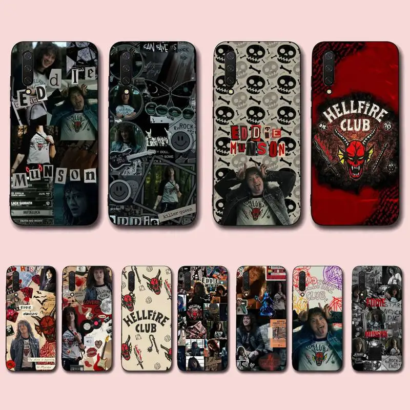 

Stranger Things 4 eddie munson hellfire club Phone Case for Xiaomi mi 5 6 8 9 10 lite pro SE Mix 2s 3 F1 Max2 3