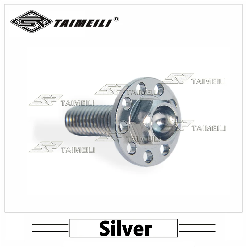 

TAIMEILI Титан сплава винтовая прокладка интегрированный m6x20/25 мм Ремонт Винт для украшения для верховой езды 1 шт.