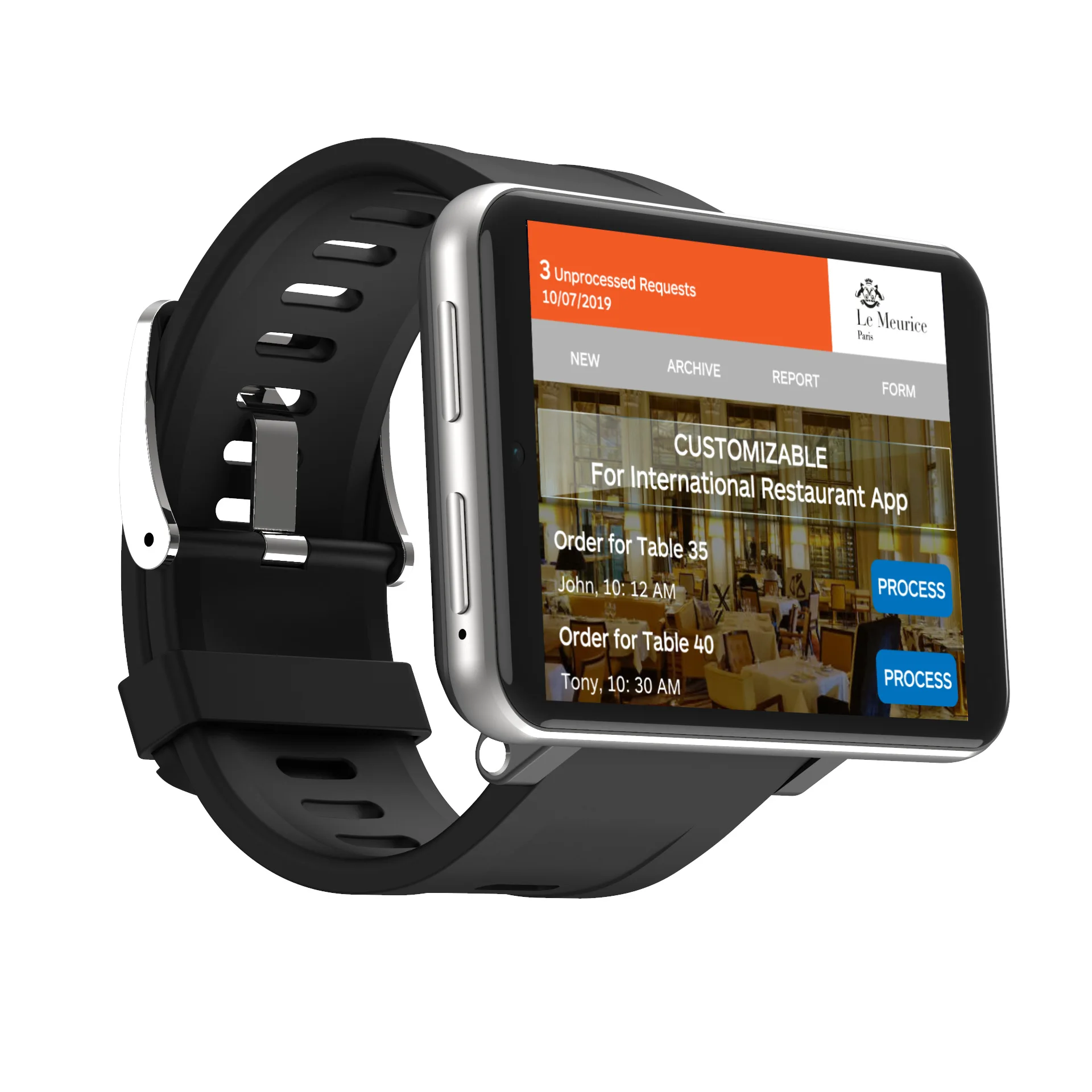 Мужские Смарт-часы 4G экран 2 86 дюйма 3 Гб + 32 ГБ камера 5 Мп Bluetooth GPS 480*640 аккумулятор