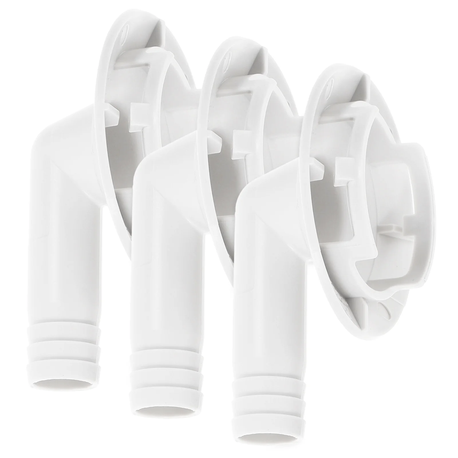 

3pcs Practical Air Conditioner Drain Hose Connector AC Drain Hose Fitting Drain Hose Connector Elbow Fitting