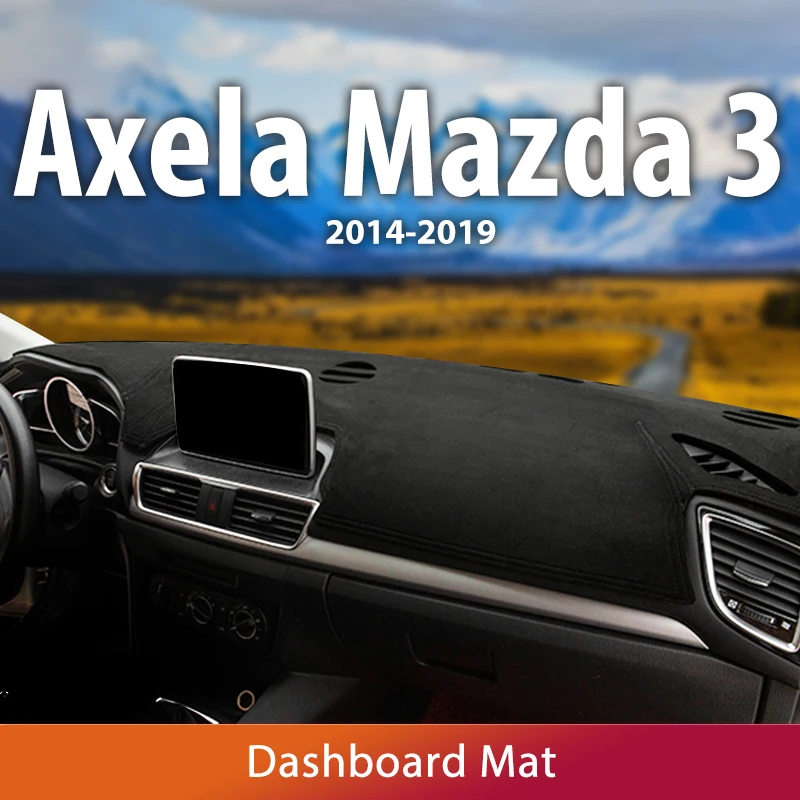 Для Mazda 3 Axela Mazda3 BM BN 2014-2019 крышка приборной панели автомобиля избегайте светильник