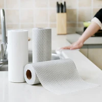 disposable kitchen rags non stick oil no hair loss absorbent dish towel household multi functional cleaning cloth dishcloth