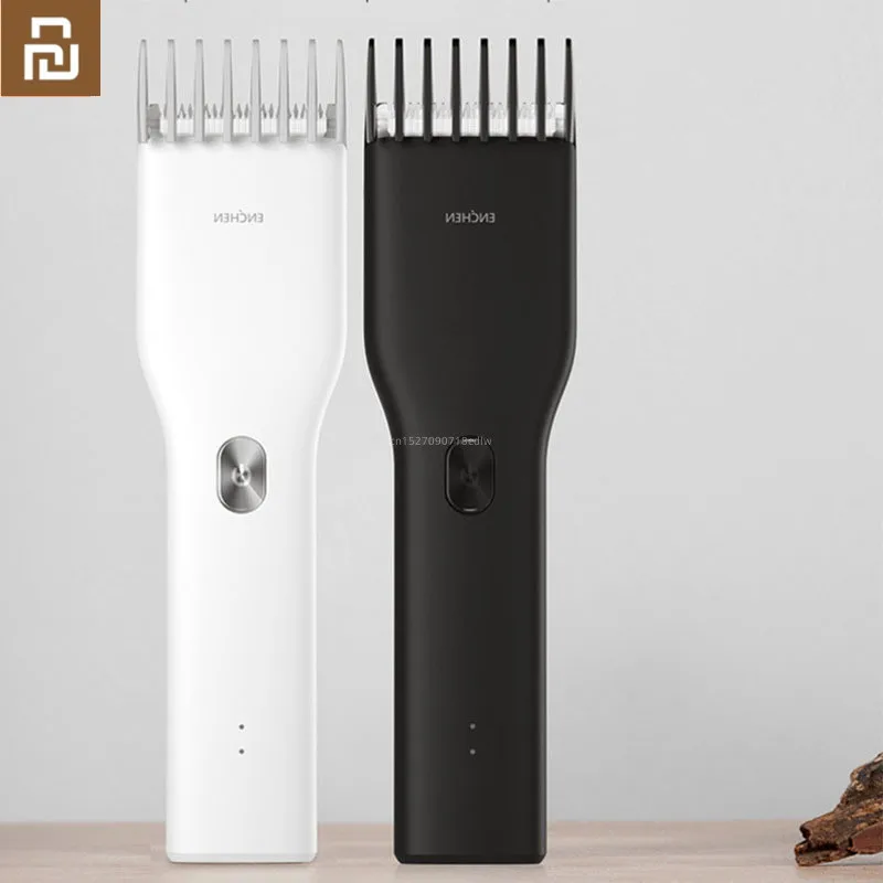 

Youpin ENCHEN Boost USB Electric Hair Clipper Two Speed Ceramic Cutter Hair Fast Charging Hair Trimmer Smart Hair Clipper