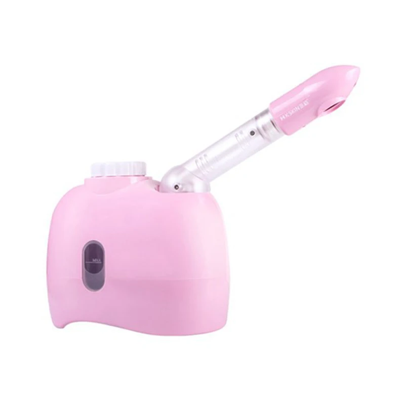 

Pink Facial 33C Steamer Warmer Mist Humidifier Herbal Sprayer for Face Clean Spa Skin Care Salon Home Mask Whitening