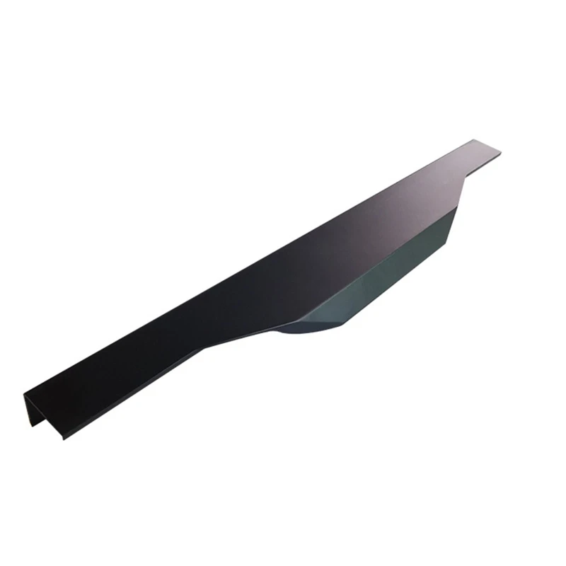 

Hidden Drawers Long Handle Aluminum Alloy Cabinet Pulls Kitchen Bedroom Furniture Hardware Punch-free Black/Gold