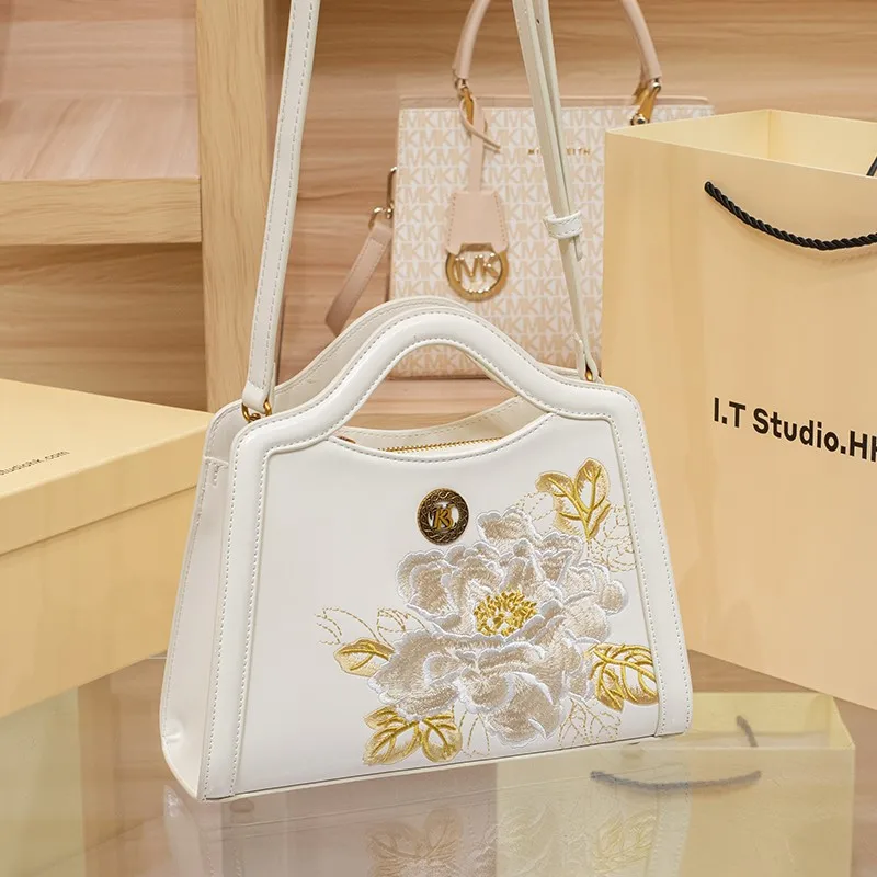 Женская сумка Новинка 2024 Роскошная летняя через плечо в китайском стиле с