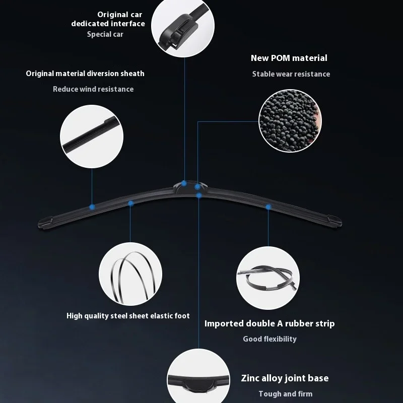 Щетки стеклоочистителя автомобиля для BMW 3 серии E46 2000-2005 22 &quot+ 20&quot лобовое стекло