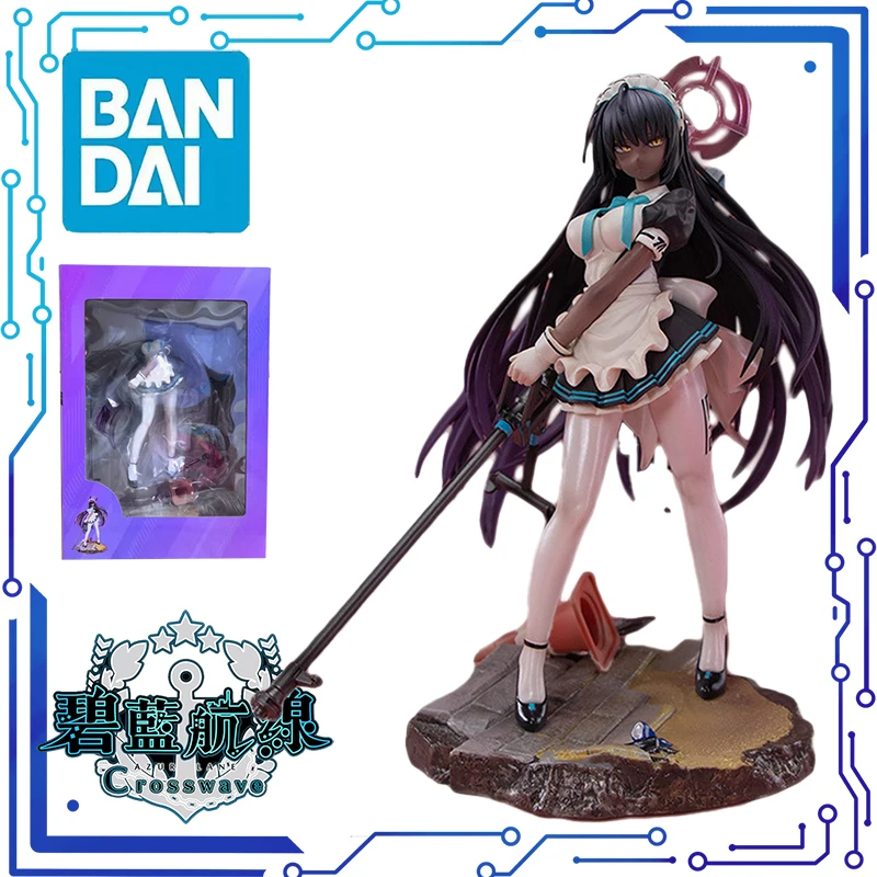 25 см синий архив Kakudate Karin sniper аниме игра оригинальная фигурка экшн-модель