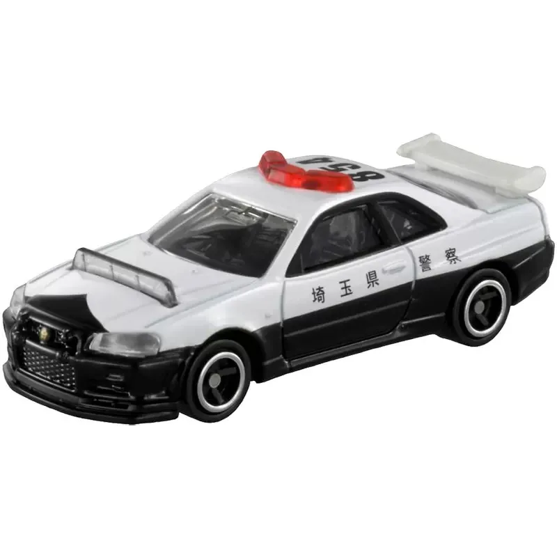

Takara Tomy Tomica 01 NISSAN SKYLINE GT-R (BNR34), полицейская металлическая литая модель, игрушечный автомобиль, Новый в коробке