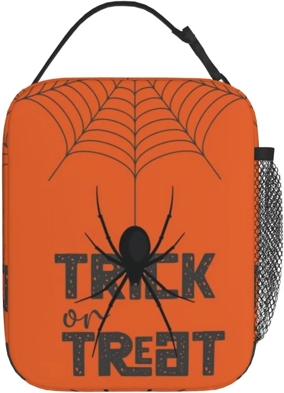 

Trick Or Treat Classic Insulated Thermal Lunch Bag, Adults Reusable Lunch Box, Portable Lunchbag For Office School Picnic