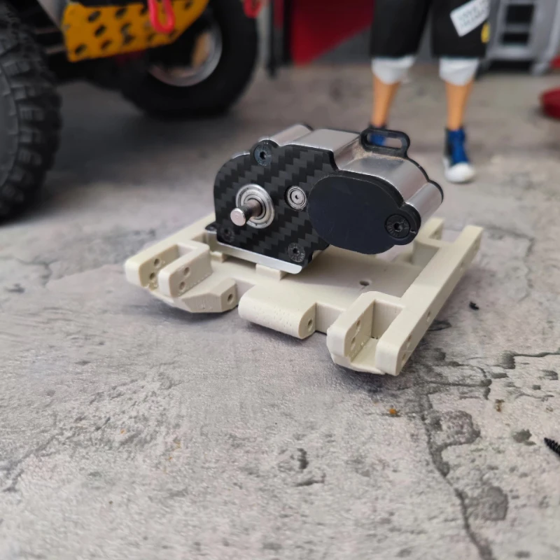 Фото Крепление коробки передач R2 для AXIAL SCX10 III Jeep Gladiator AXI03007 AXI03006, подходит для TRX4 TRX6 CROSSRC YIKONG 1/10 RC, детали для модернизации. №4