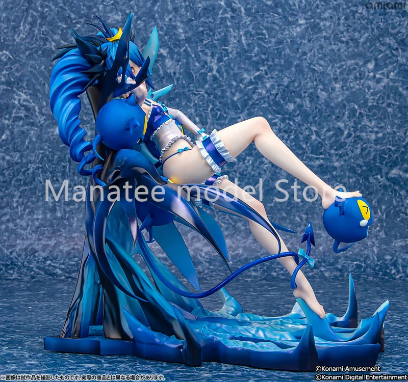 Фото ﻿   AmiAmi x AMAKUNI Оригинальная фигурка BOMBERGIRL Aqua Vampire Negligee Ver. Коллекционная фигурка аниме-персонажа из ПВХ, масштаб 1/7, игрушка-кукла, подарок №5