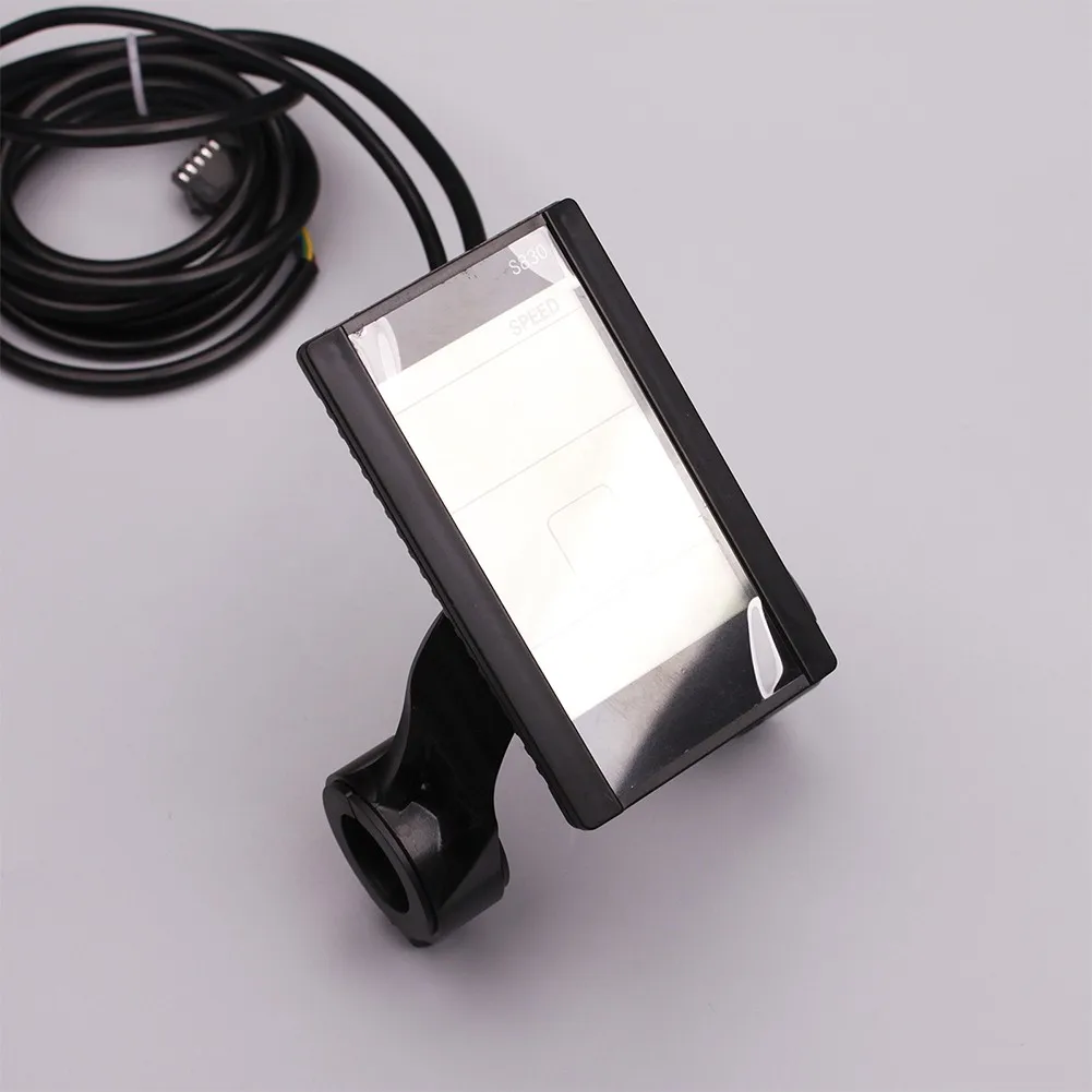 

EBike S830 Screen EBike LCD Display Controller Bicycle Controller Display EBike LCD S830 Screen 24/48V Average Speed