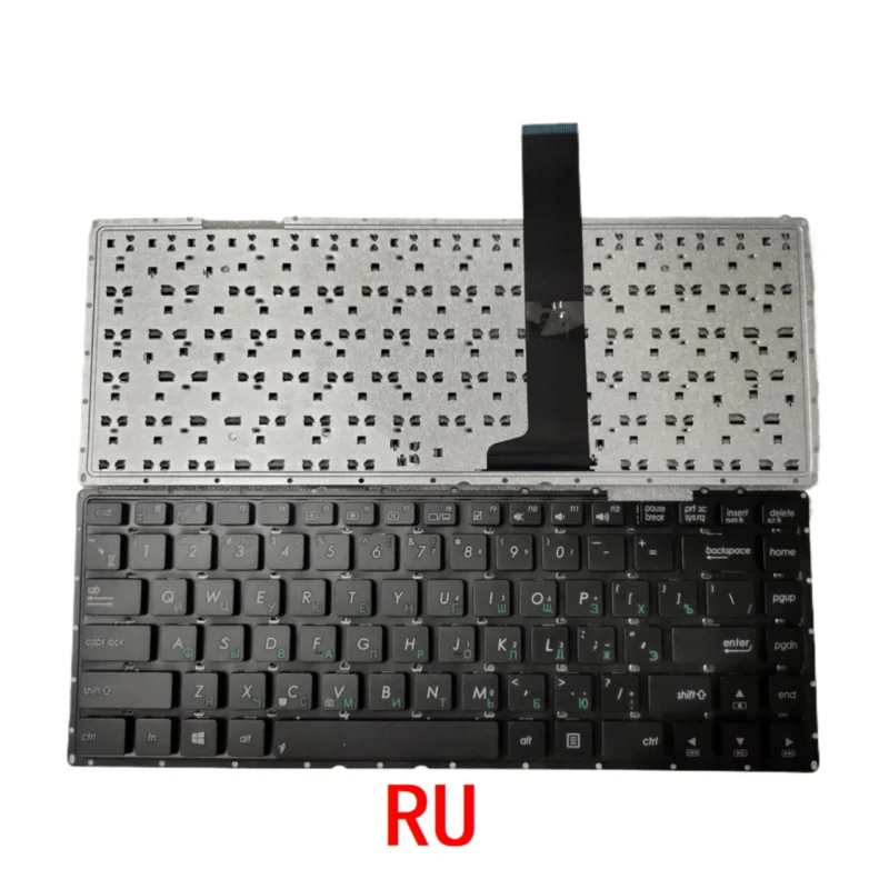 Для ASUS X450 Y481C X450V R405C X450VB K450V F451 ПК США Русская Испанская клавиатура