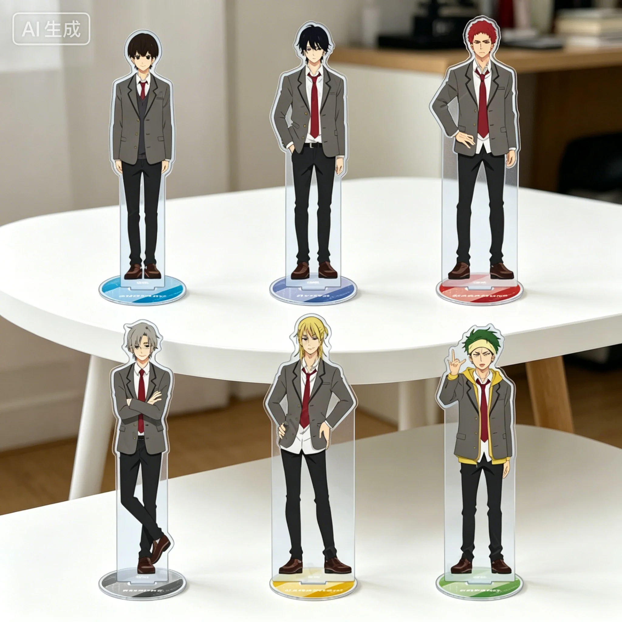 Фото Аниме-сериал «Бакутен!!» Фигурка-подставка Шотаро Футабы в человеческой форме из акрила, брелок, настольное украшение №1