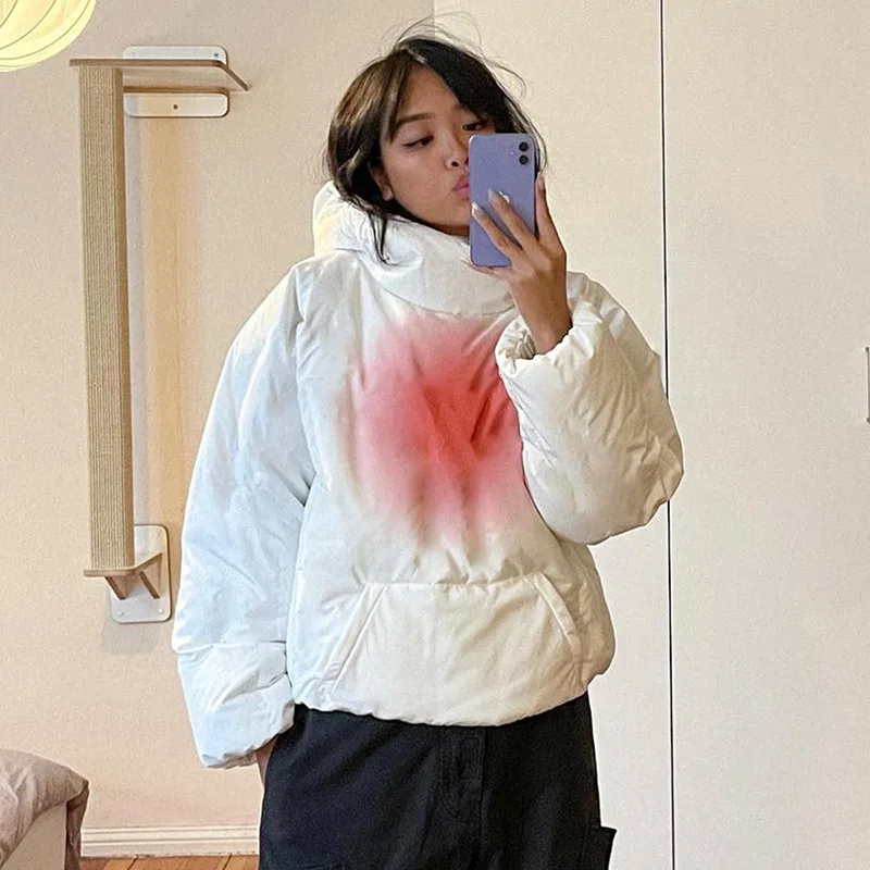 Толстовка TARUXY женская с принтом