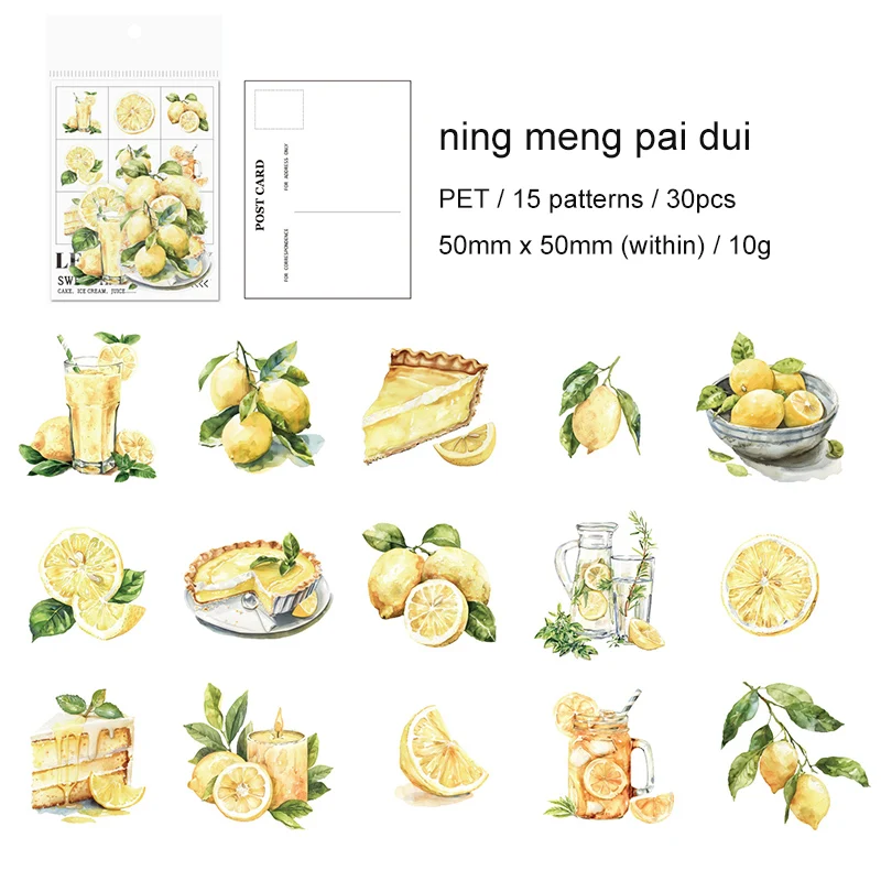 

Набор наклеек Sweet Time Милые фрукты