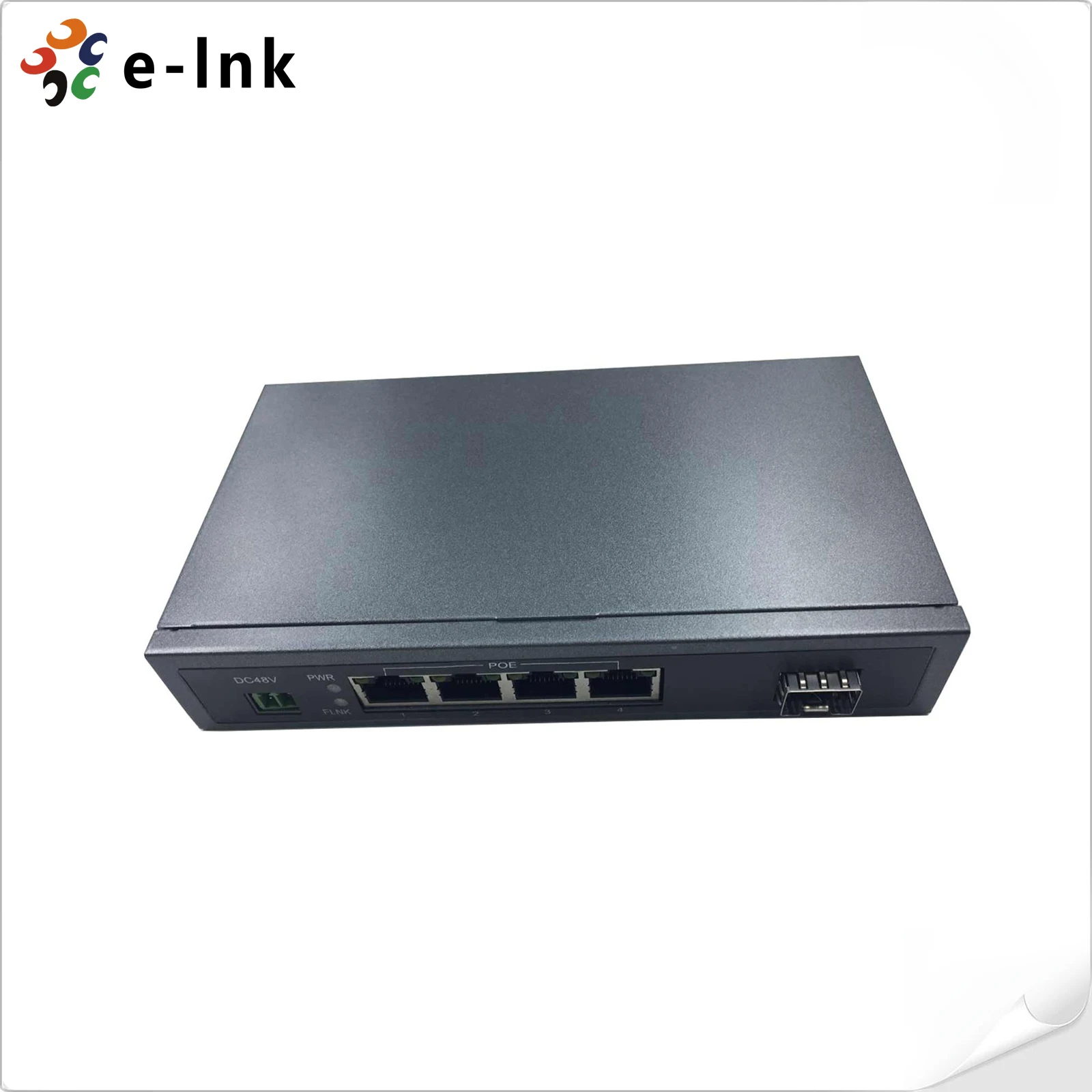 PoE Switch 10 100 1000M Gigabit Fiber To Copper Web-managed Power Over Ethernet Switch
