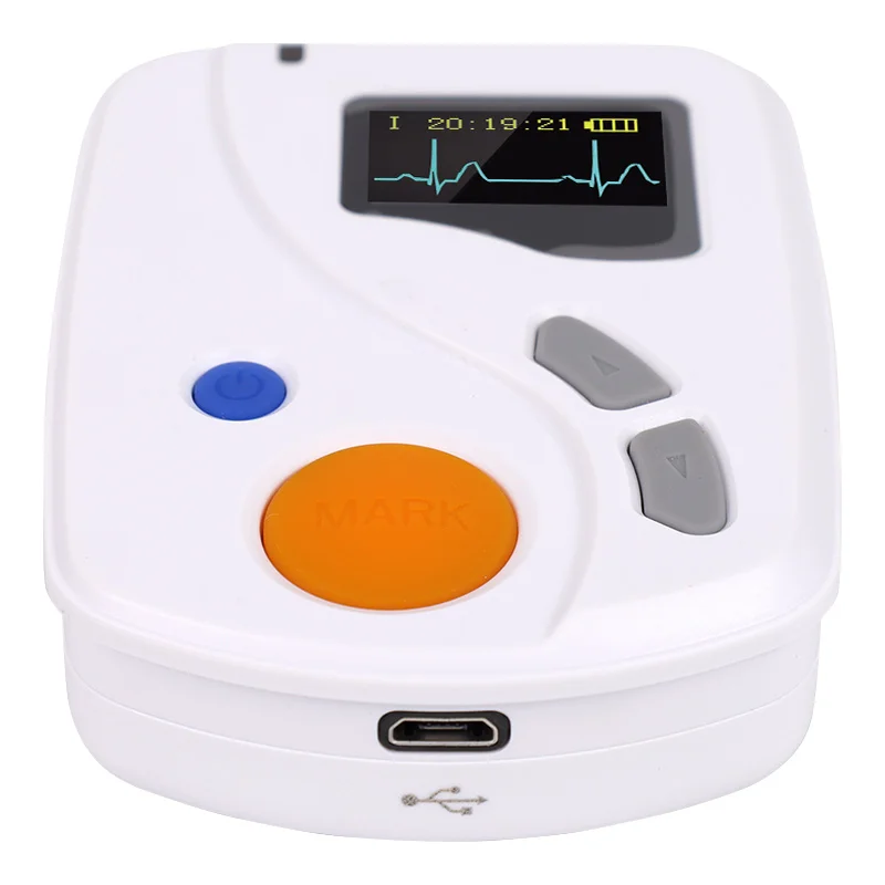 CONTEC TLC6000 12 выводов 24-часовой динамический монитор Holter ЭКГ-машина