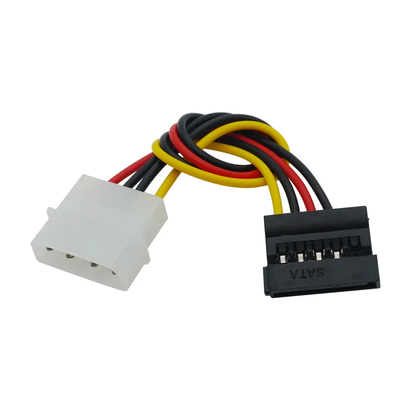 

4-контактный последовательный кабель IDE Molex на 2 жестких диска Удлинительный кабель ATA SATA Y сплиттер двойной жесткий диск адаптер Кабельный разъем