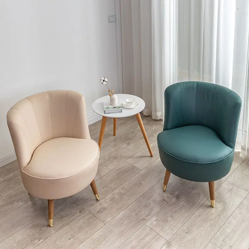 

Кресло для одного человека в скандинавском стиле Ins, простой современный удобный стул для переговоров, для спальни, балкона, маленький диван, стулья для гостиной