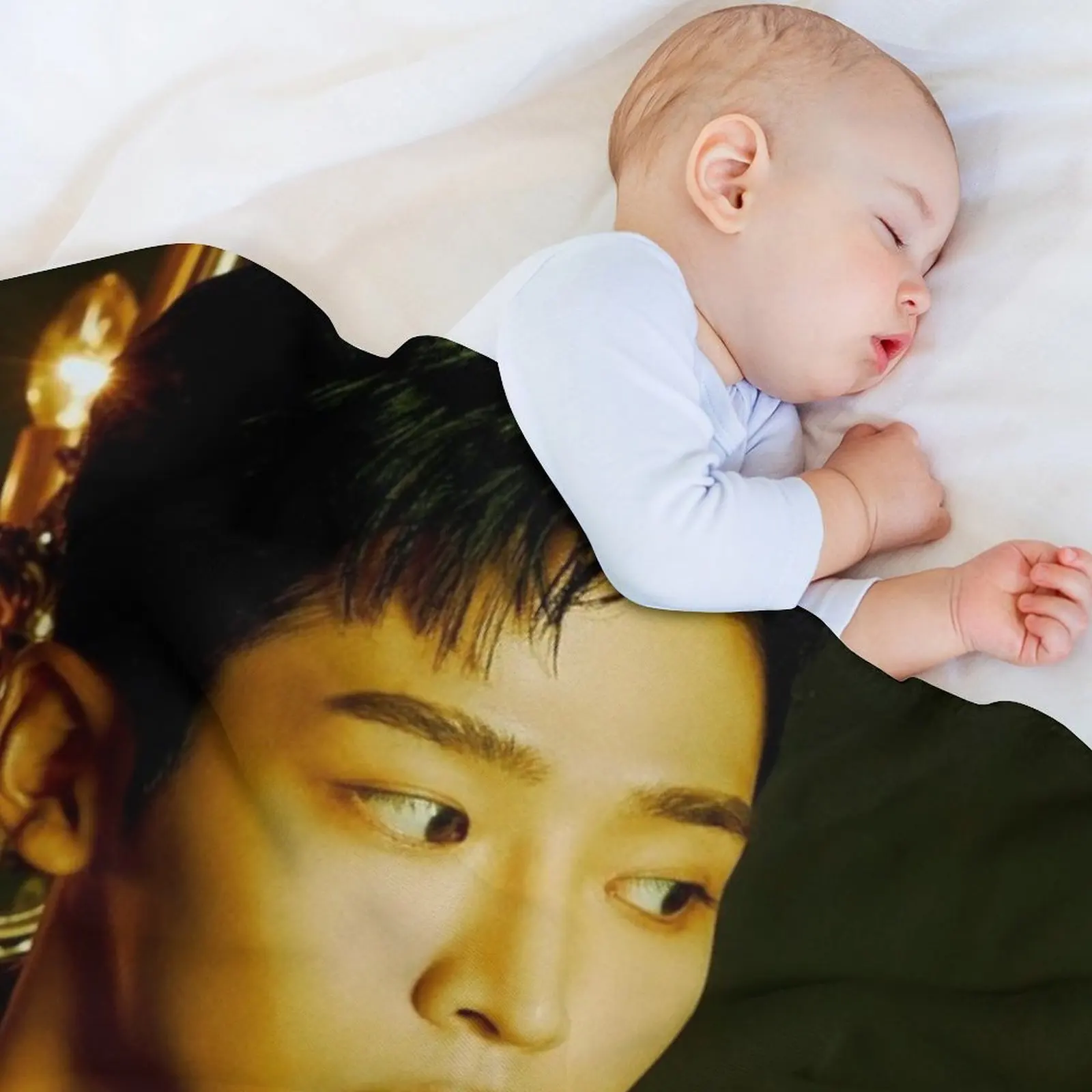 Фото SF9 Rowoon Rumination Connect версия. Мягкий декоративный плед для дома, для дивана и спальни №3