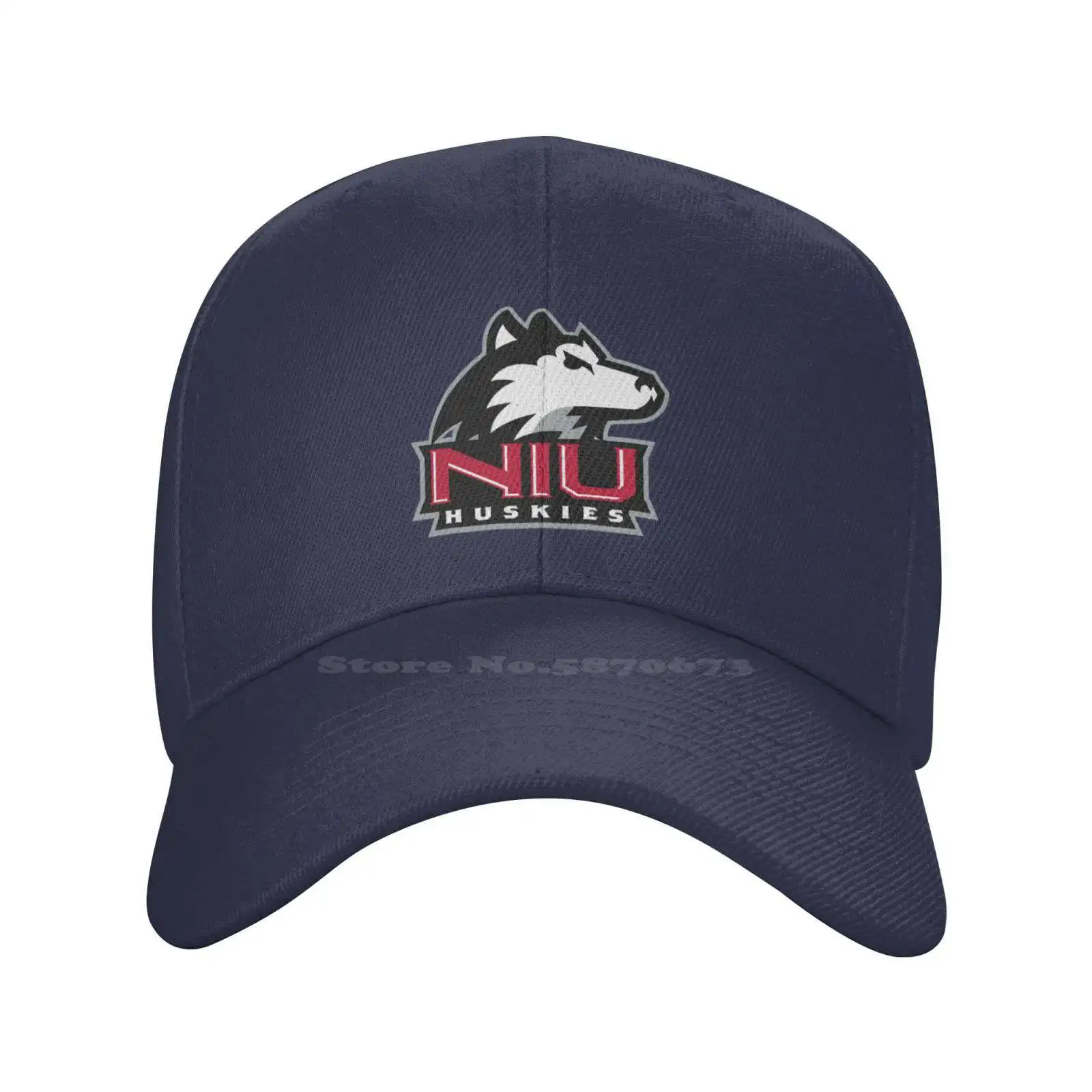 

Northern Illinois Huskies Logo Fashion quality Denim cap Knitted hat Baseball cap
