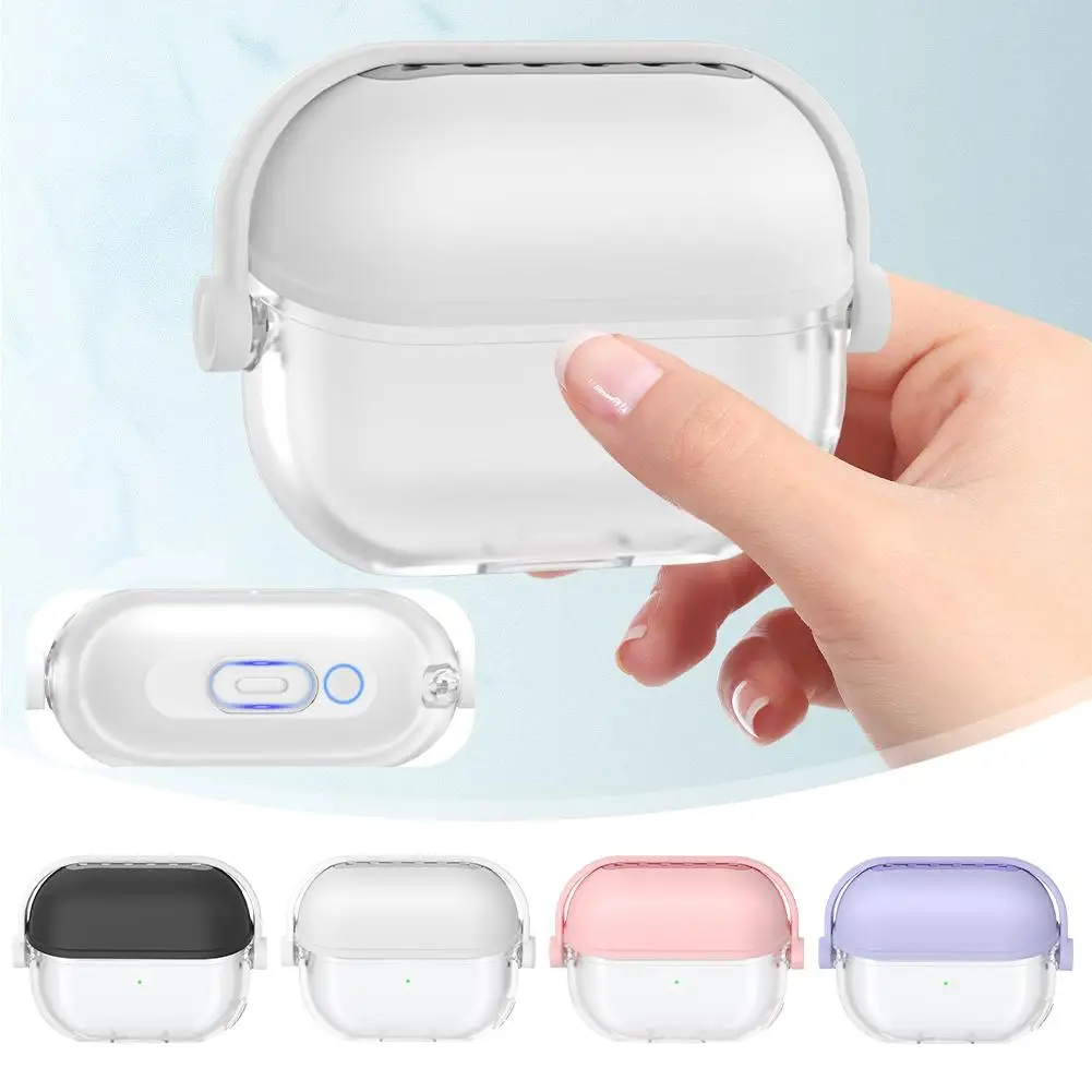 Прозрачный чехол для наушников Samsung Galaxy Buds 3 Pro защитный мягкий силиконовый Buds3 Z7N9