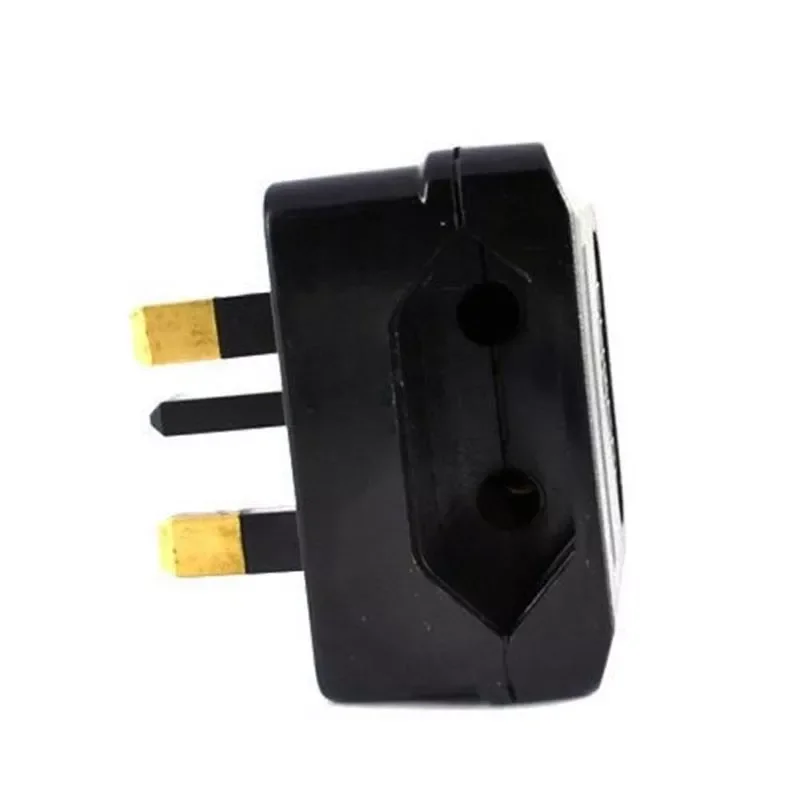 

New European Euro EU 2 Pin to UK 3Pin Power Socket Travel Plug Adapter Converter Y3ND