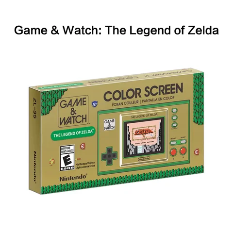 Nintendo Game & Watch The Legend of Zelda 3 Series