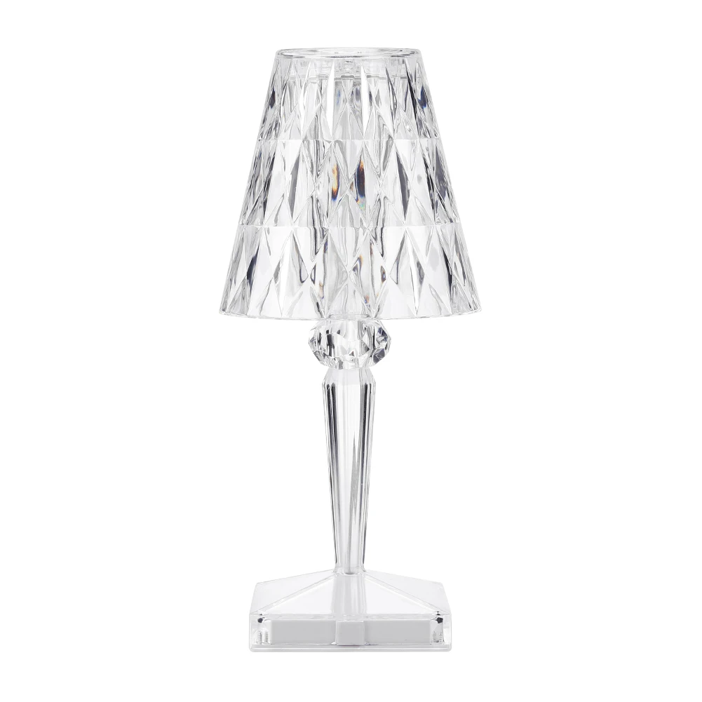 

Алмазная настольная лампа USB, акриловая проекционная Настольная лампа с сенсорным датчиком