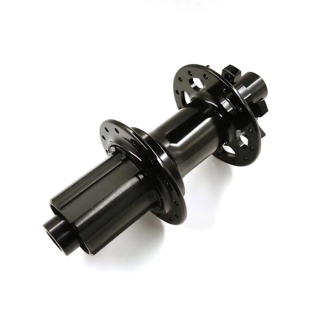 

Primwon M80 6 Bolts MTB Bicycle Rear Hub Disc Brake Cube J-Hook Black Thru Axle 12x142mm 28 32Holes Freehub HG 9/10/11V XD 12V