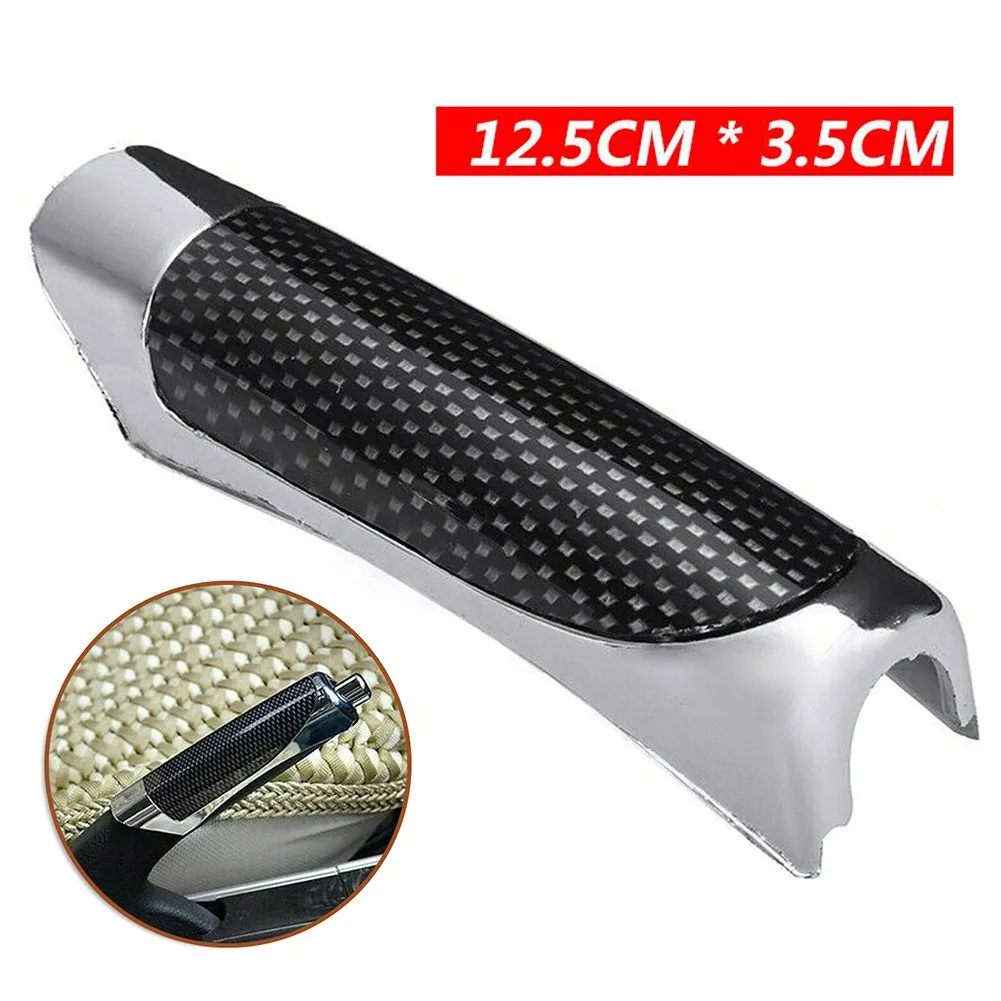 

Cover Handbrake Cover DIY Decoration Plastic Protector Carbon Fiber Style
