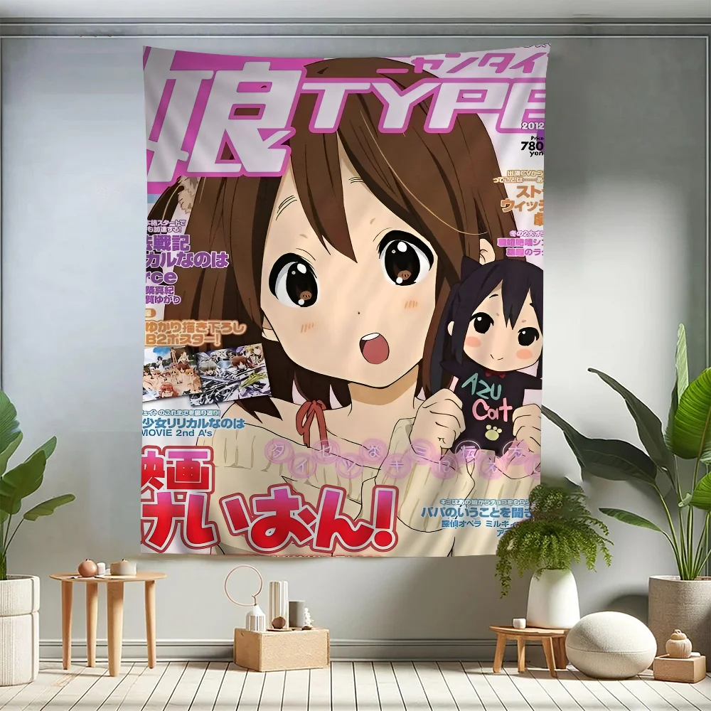 

K-On аниме гобелен из полиэстера и хлопка