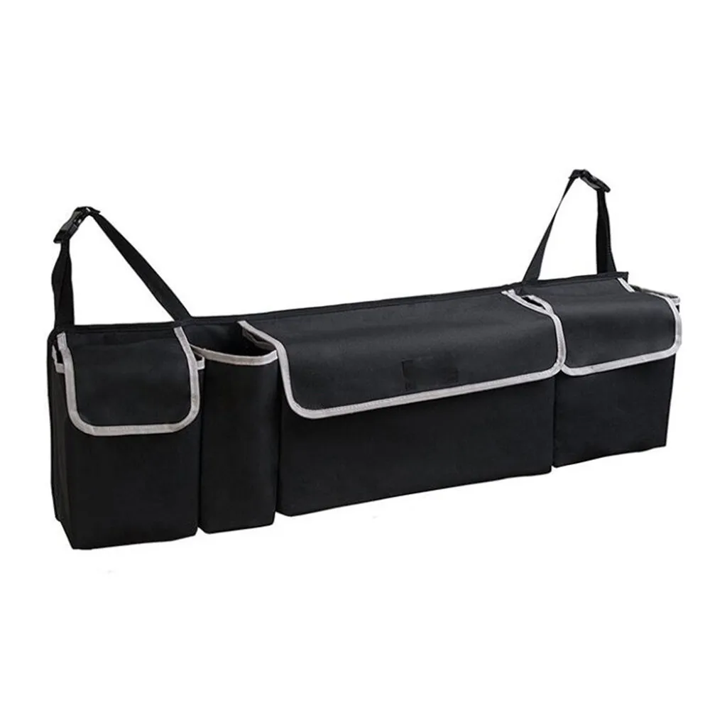 

Car Trunk Storage Bag, Rear Seat Storage Bag, Adjustable Large Capacity, Multi-purpose Oxford Cloth, Car Seat Back Storage Bag