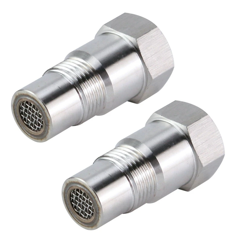 

2 шт., адаптер для датчика кислорода O2, каталитический преобразователь