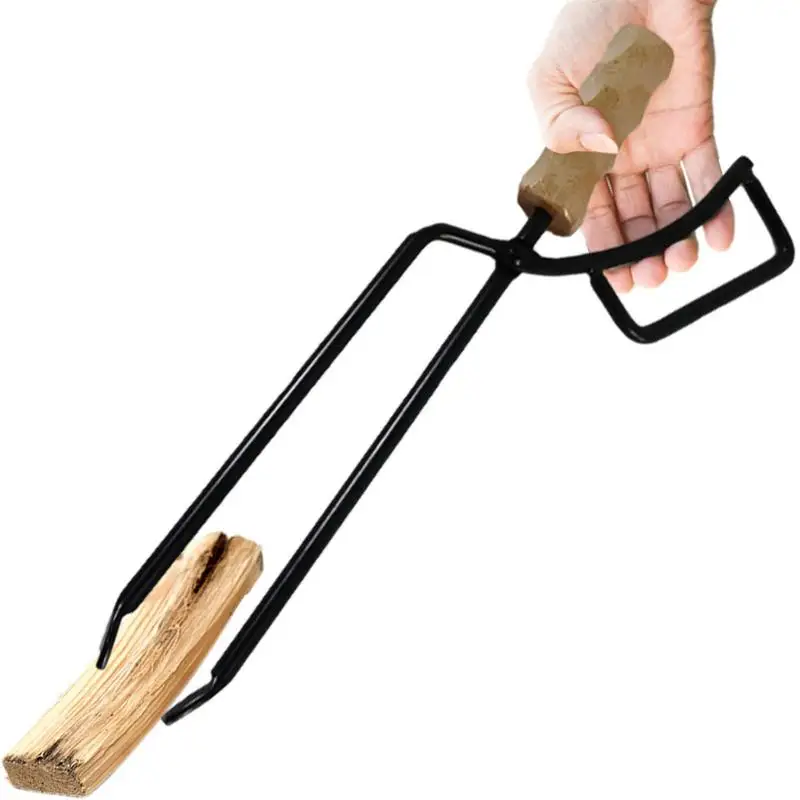

Charcoal Fire Tongs Thickened And Reinforced Heavy Duty Fire Tong Outdoor Indoor Claw Tongs For Fire Pit Campfire Firepit