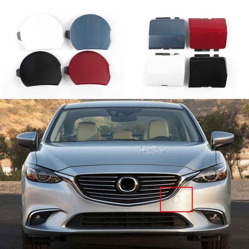 

Auto Front Rear Bumper Towing Hook Cover Hauling Eye Cap for Mazda Atenza Mazda 6 2017 2018 GW2F-50-A11