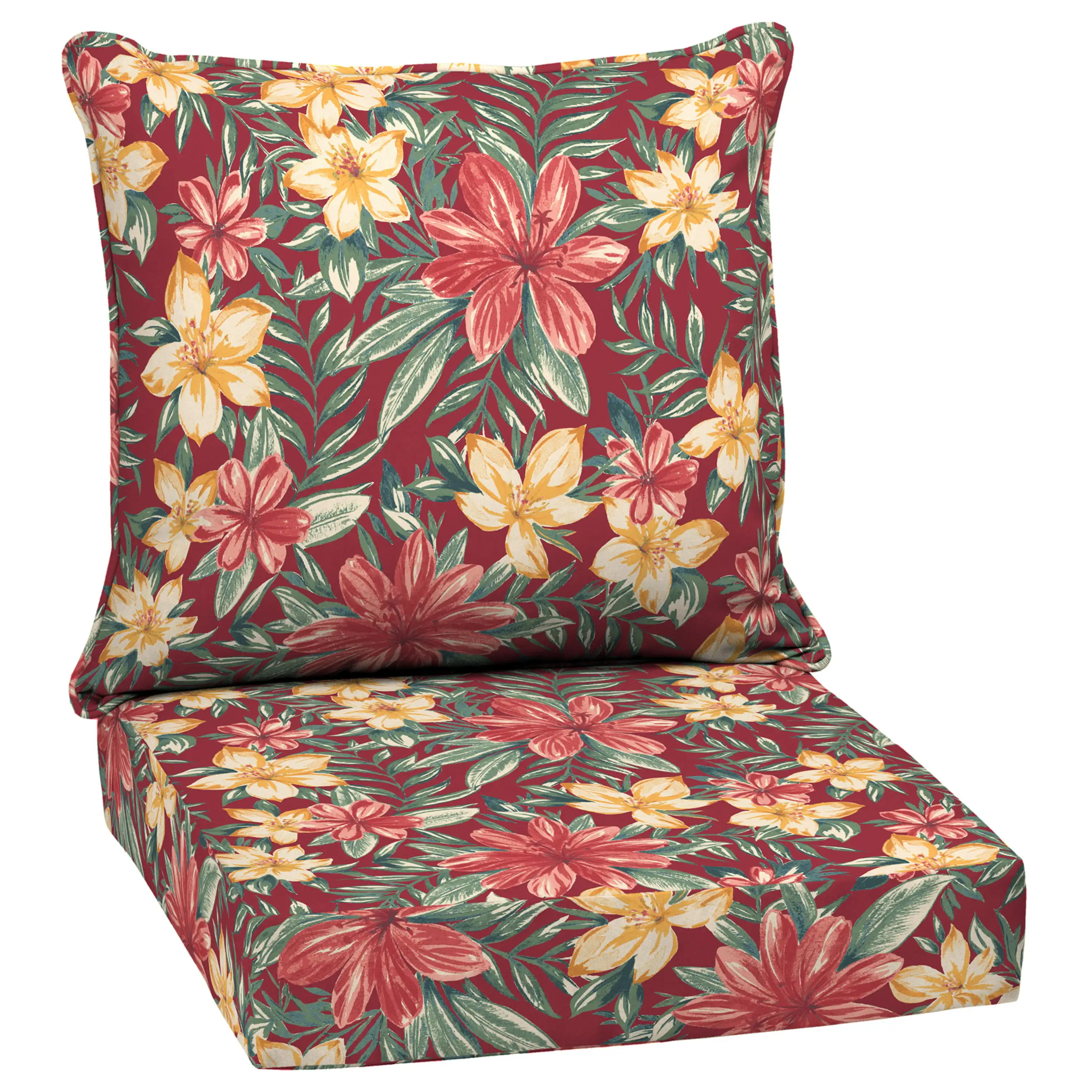 

Arden Selections Outdoor Deep Seating Cushion Set 24 x 24, Ruby Clarissa