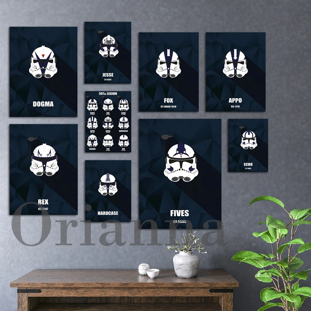 Звездные войны Клон войн Trooper 501st Легион капитан Рекс Аппо Догма эхо фивес лиса