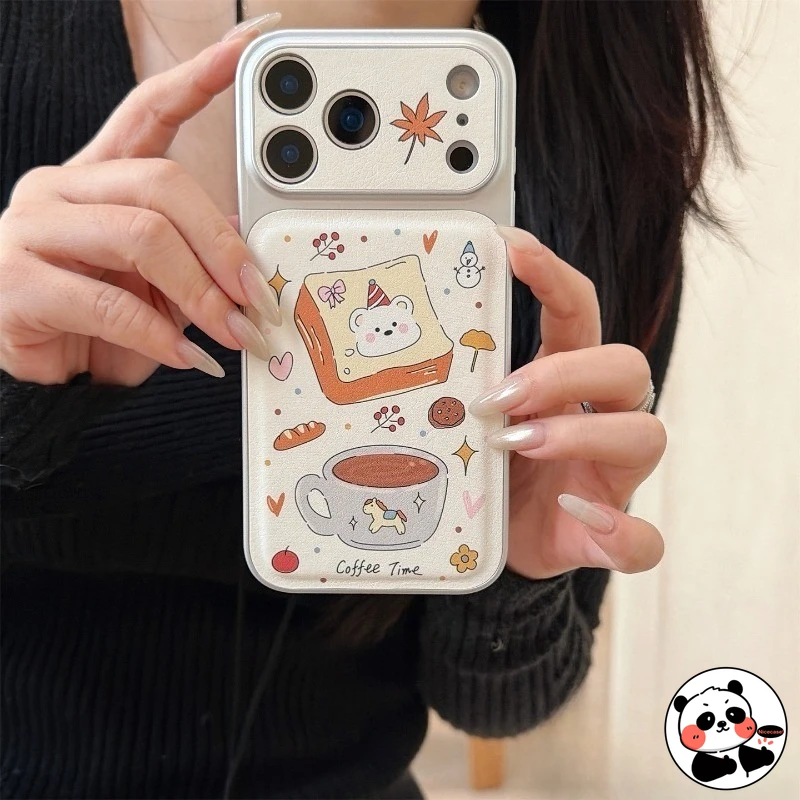 Фото Чехол с милым изображением медведя и пони для OPPO K14X K13X K12X K10 Reno 8Z 8T 8 Pro Plus 7 SE 7Z 6 5 Lite 5F 5G 4G, чехол из искусственной кожи №5