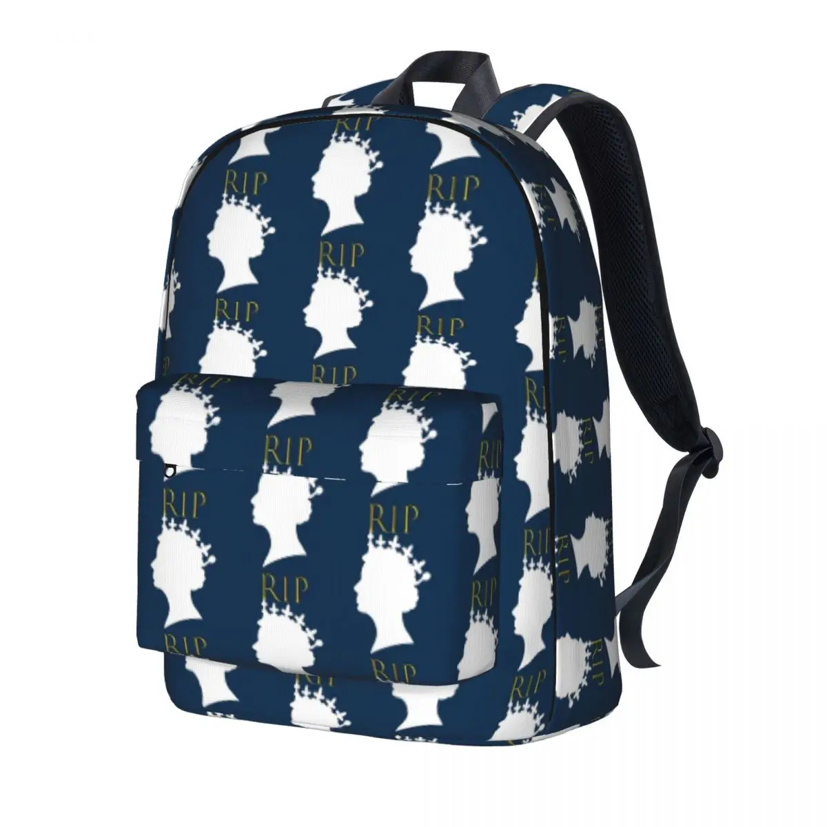 

Рюкзак женский из полиэстера с принтом и принтом