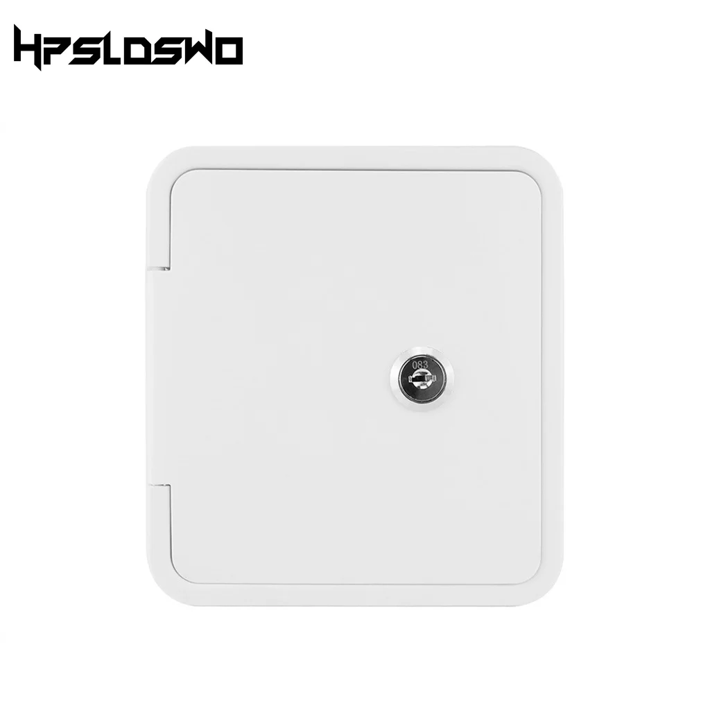 

Белые гравитационные аксессуары для водозаборника, квадратная крышка с ключами, крышка люка, водозаборник, запираемый на автофургон, трейл...