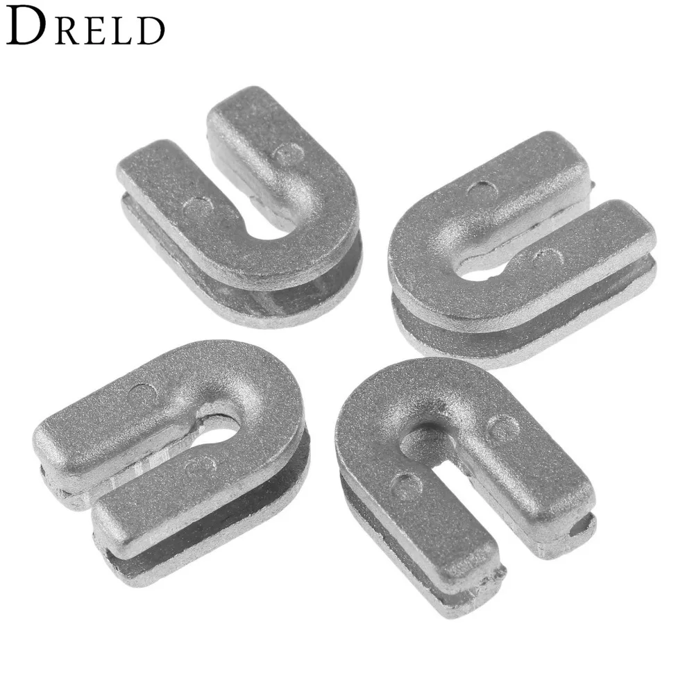 

DRELD 4Pcs Grass Trimmer Head Eyelet 537185902 Bump and Go Nylon fit for Husqvarnas T35 T25 Brush Cutter Spare Parts Garden Tool