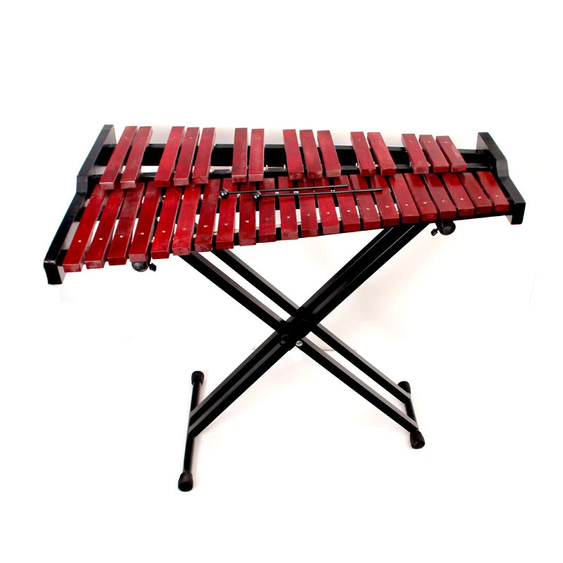 

Professional musical instrument 37 notes marimba with wooden music stand