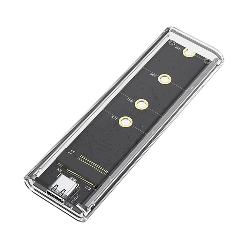 Корпус твердотельного накопителя M.2 NVME NGFF с двумя протоколами RGB Light Nvme M2 SSD